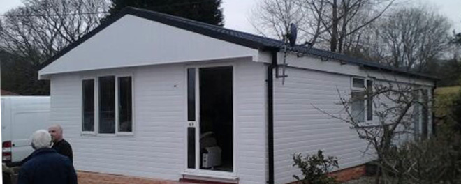 Pitched Lightweight Tiled Roofs from SH Caravans